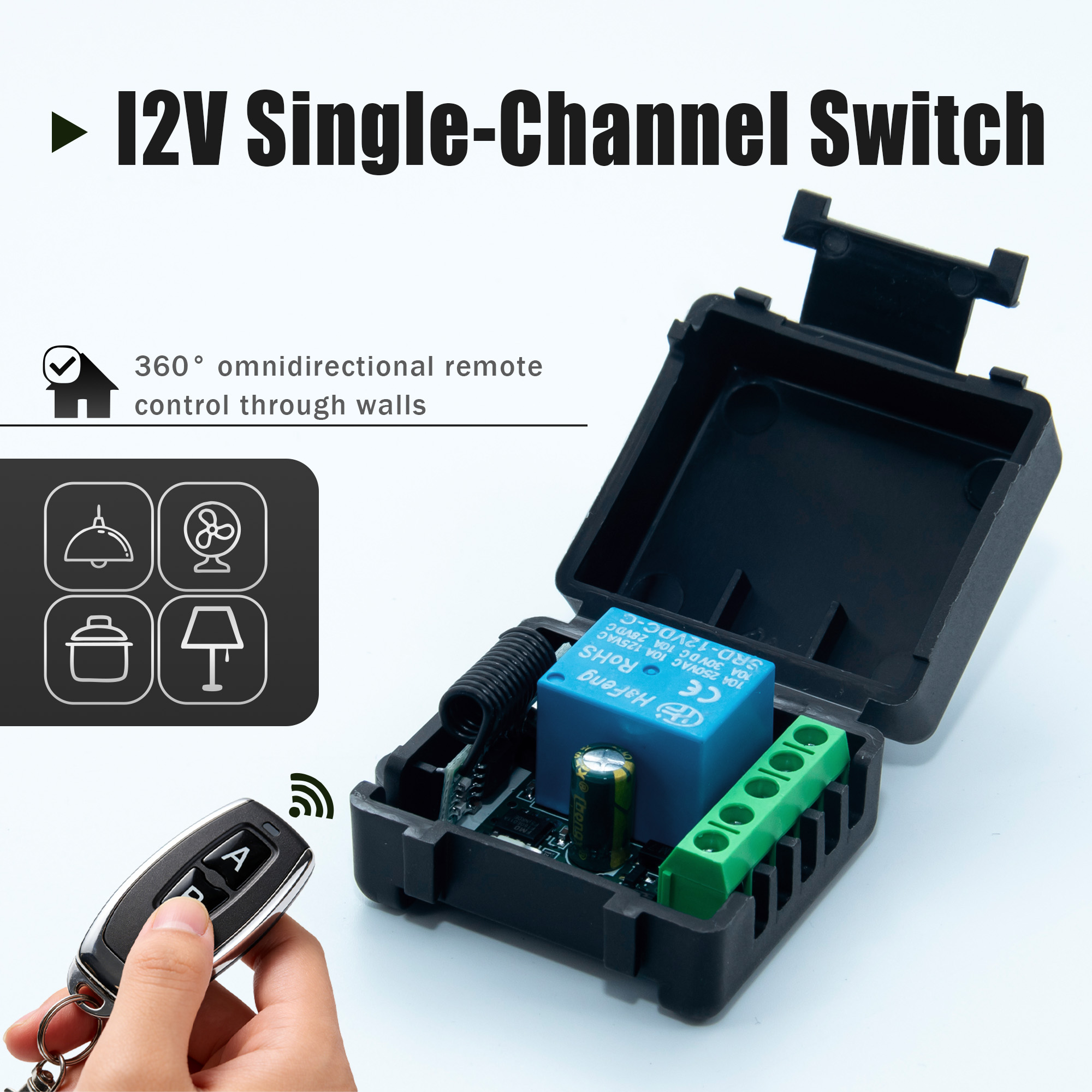 Ir Remote Module - Módulo de Relé RF 1 Canal