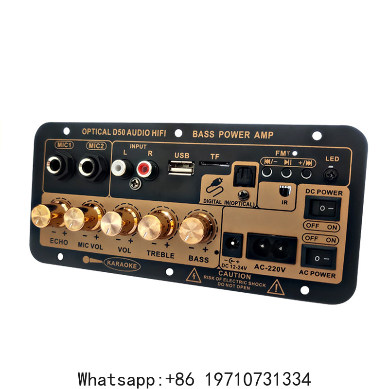 Microphone Module - Placa Amplificadora de Áudio Bluetooth 100W