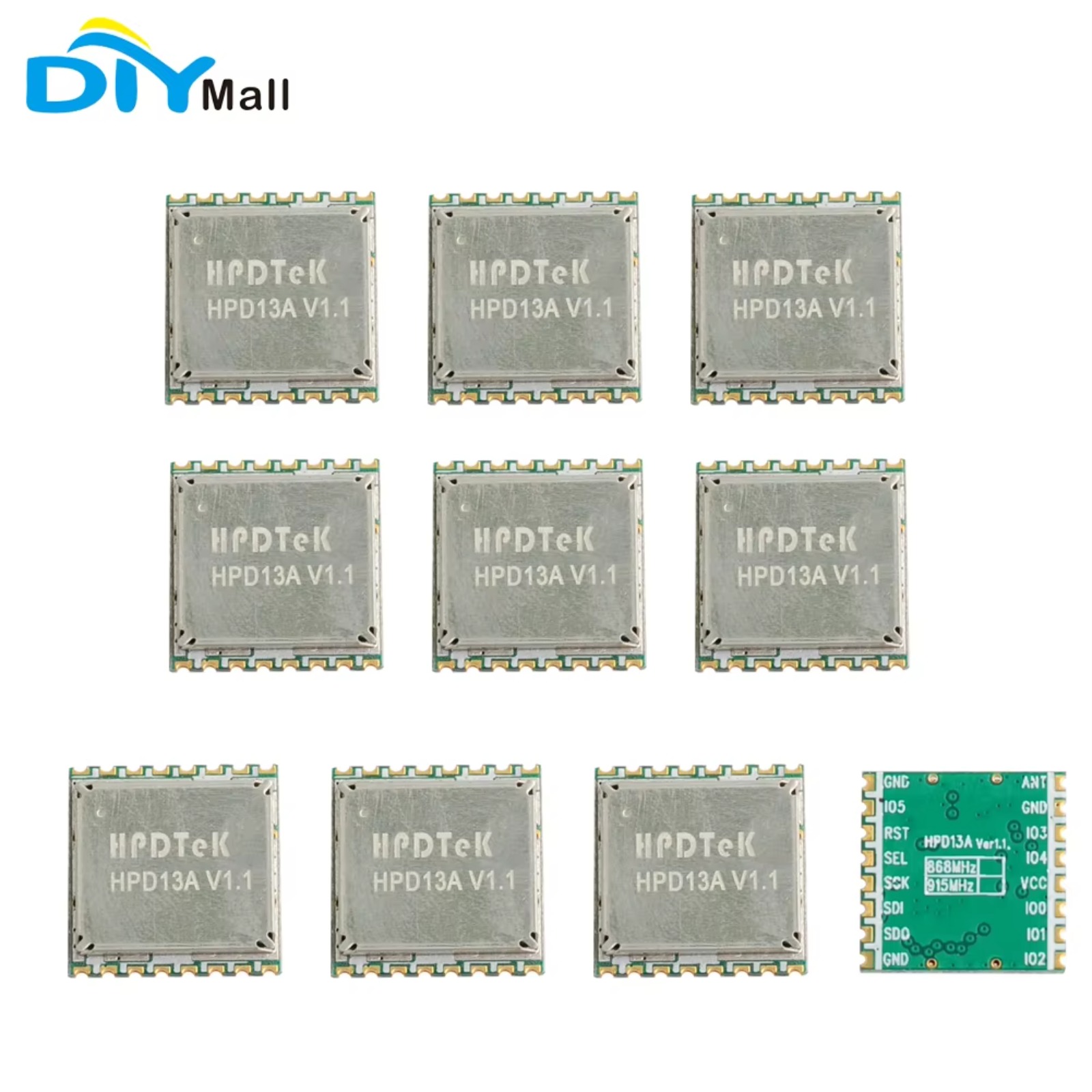 10PCS HPD13A 868MHz/915MHz SX1 - Lora Rfm95 avaliação e preço