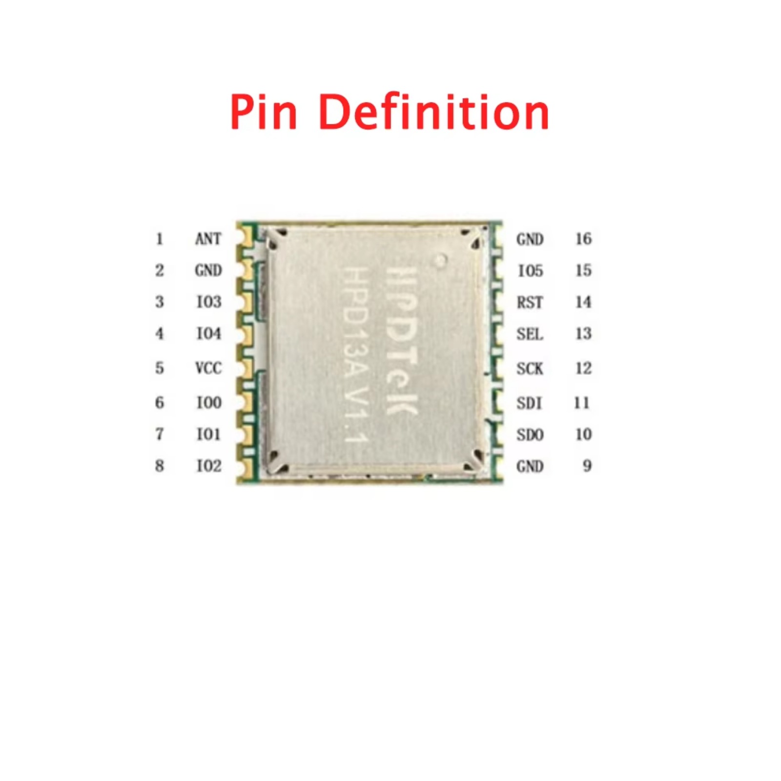 10PCS HPD13A 868MHz/915MHz SX1 - Lora Rfm95 avaliação e preço