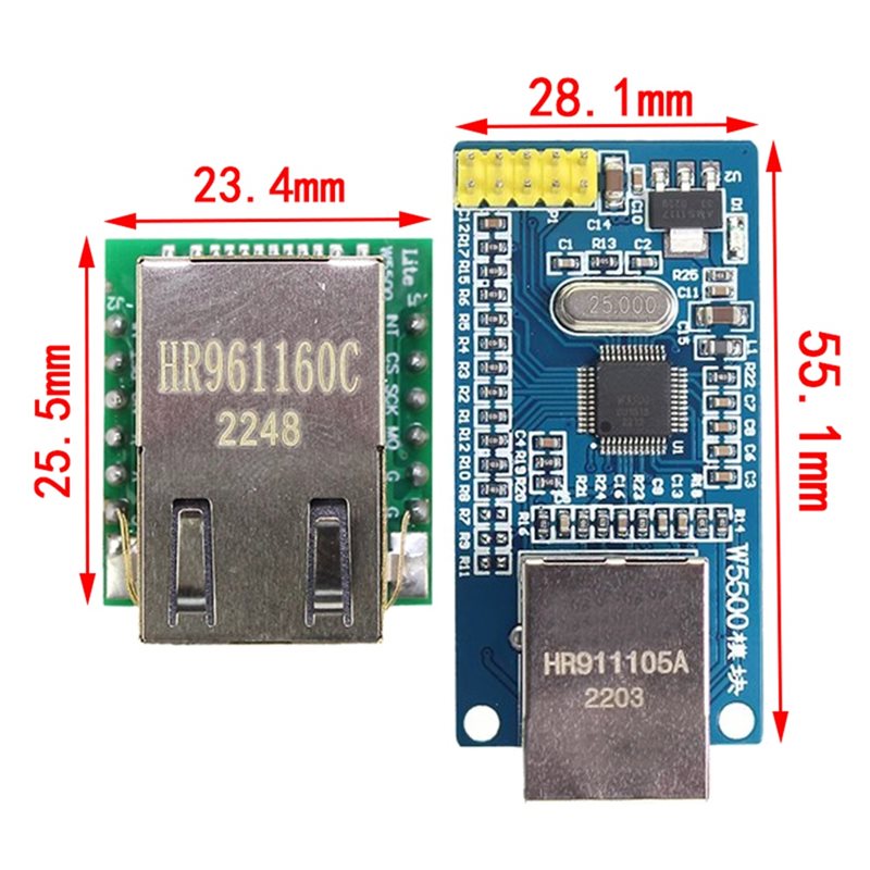 Módulo de rede Ethernet AA60 W - Ethernet W5500 avaliação e preço