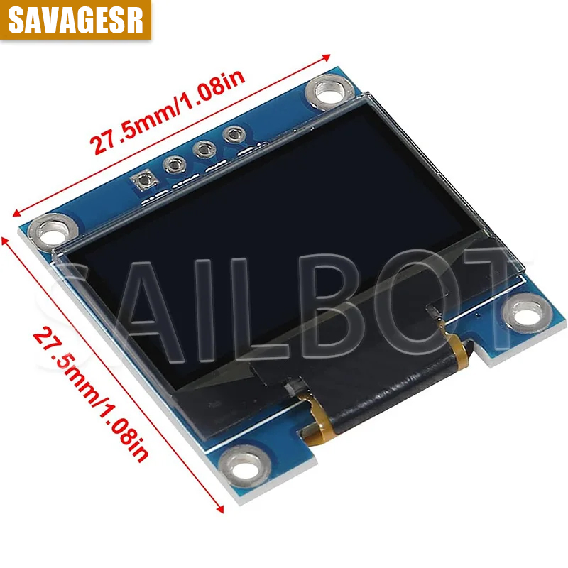 1-10 pces 0.96 Polegada módulo - Oled Display 0.96 avaliação e preço
