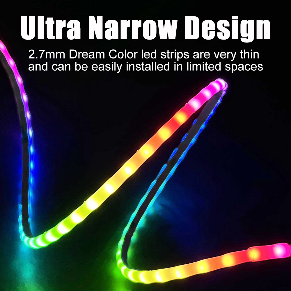 Dc5v 2.7mm ultra estreito ws28 - Neopixel avaliação e preço
