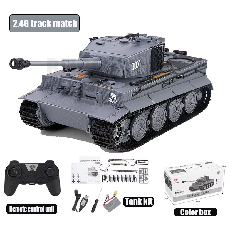 1/24 taigen rc tanque de batal - Ir Remote Module avaliação e preço