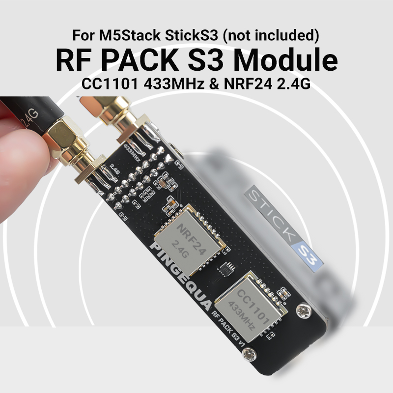 Módulo Dual-Band M5Stack Stick - Nrf24L01 avaliação e preço