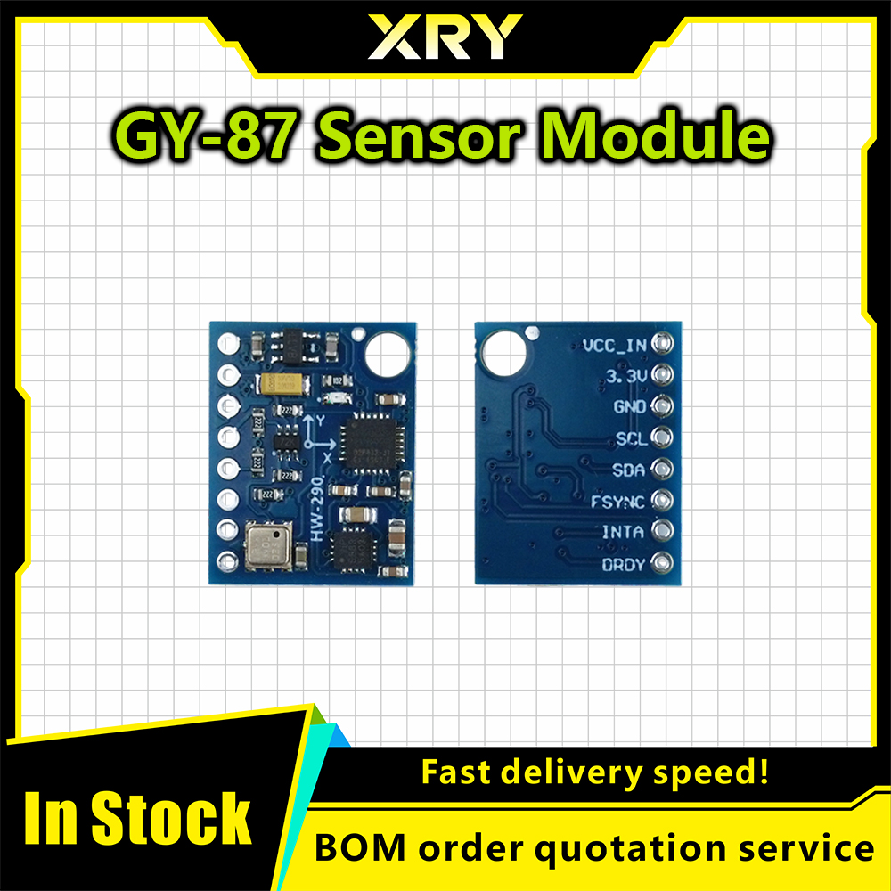 Módulo de sensor XRY GY-87 10D - Mpu6050 avaliação e preço