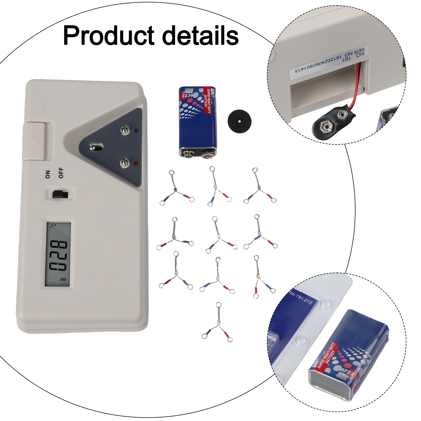 Testador de Pontas de Ferro de - Soldering Iron Temperature Probe avaliação e preço