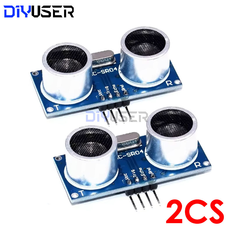 DIYUSER 2pcs Módulo Ultrassôni - Ultrasonic Sensor Hc-Sr04 avaliação e preço