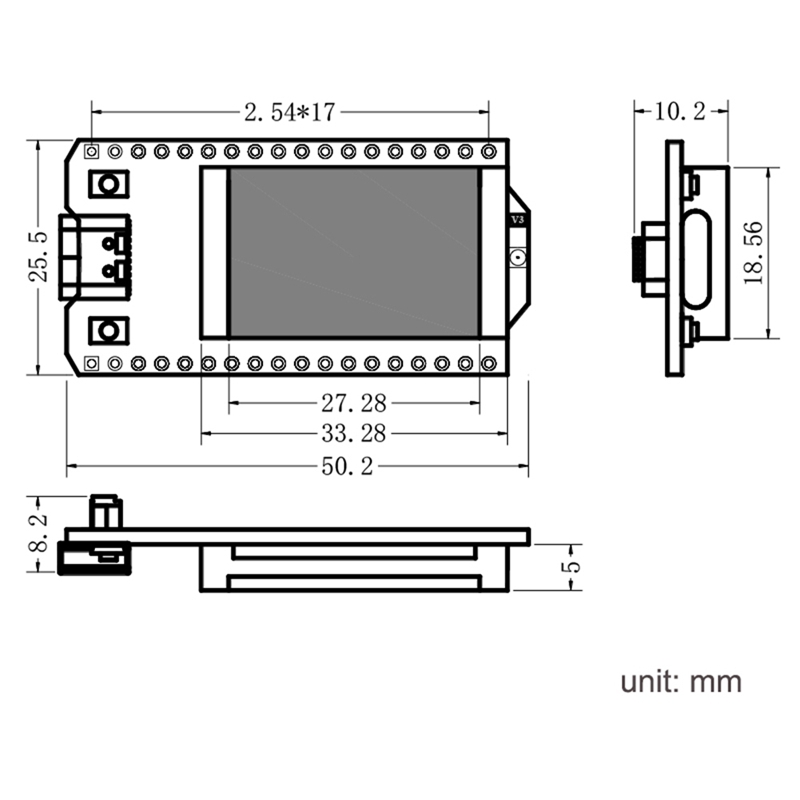 LJL-Heltec Meshtastic Lora32 V - Oled Display 0.96 avaliação e preço