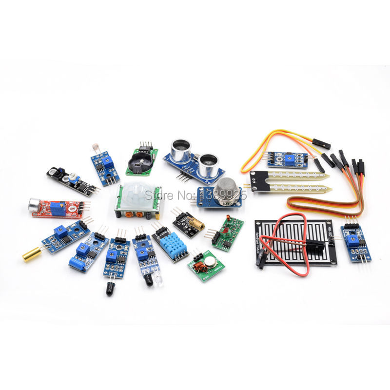 Kit de 16 tipos de módulo de s - Ultrasonic Sensor Hc-Sr04 avaliação e preço